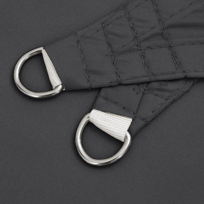 Sunshade Sail Oxford Fabric Square 3.6x3.6 m Anthracite