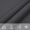 Sunshade Sail Oxford Fabric Square 3.6x3.6 m Anthracite