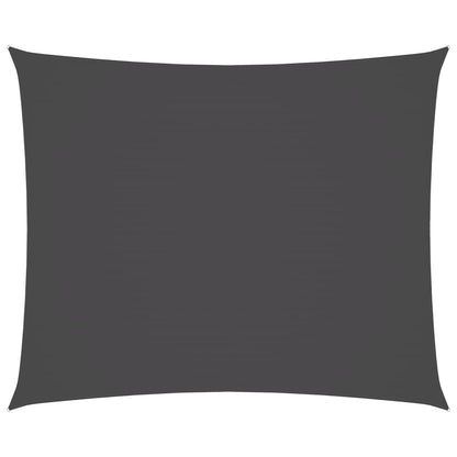 Sunshade Sail Oxford Fabric Rectangular 4x6 m Anthracite