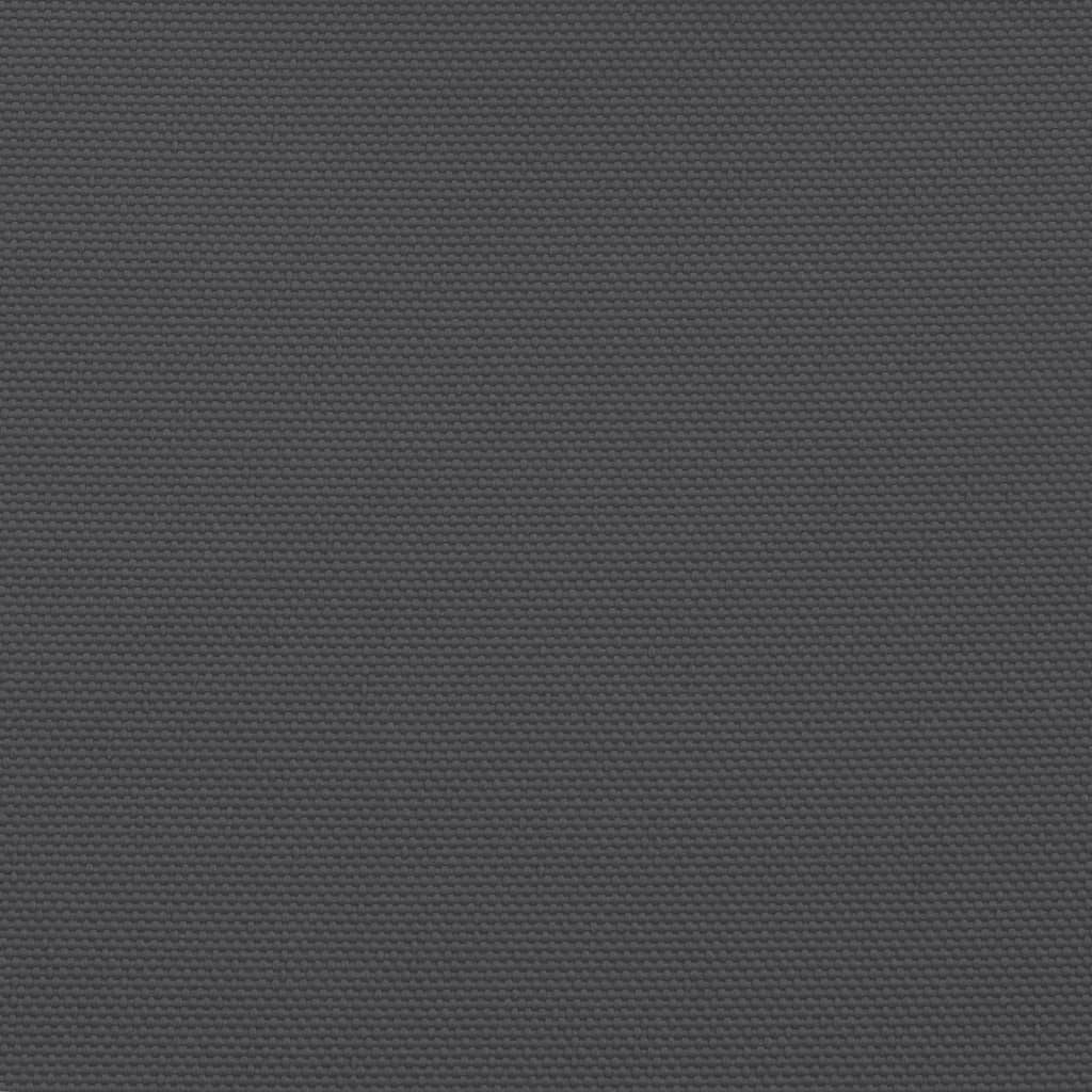 Sunshade Sail Oxford Fabric Triangular 5x5x5 m Anthracite