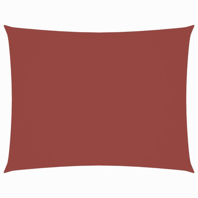 Sunshade Sail Oxford Fabric Rectangular 2x4 m Terracotta