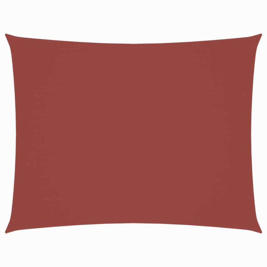 Sunshade Sail Oxford Fabric Rectangular 2x4 m Terracotta