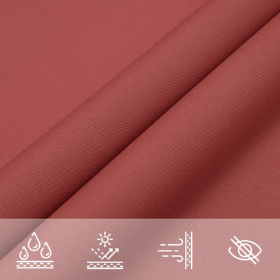 Sunshade Sail Oxford Fabric Rectangular 2x4 m Terracotta