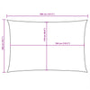 Sunshade Sail Oxford Fabric Rectangular 2x4 m Terracotta
