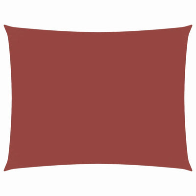 Sunshade Sail Oxford Fabric Rectangular 4x6 m Terracotta