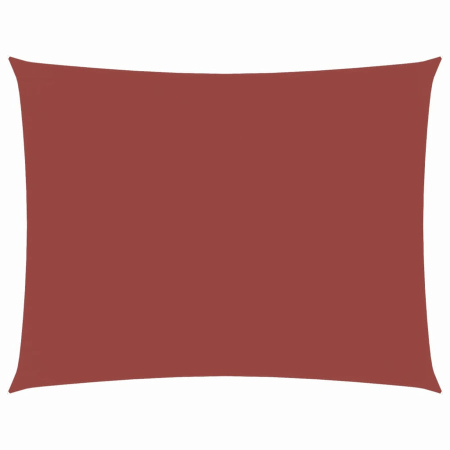 Sunshade Sail Oxford Fabric Rectangular 4x6 m Terracotta