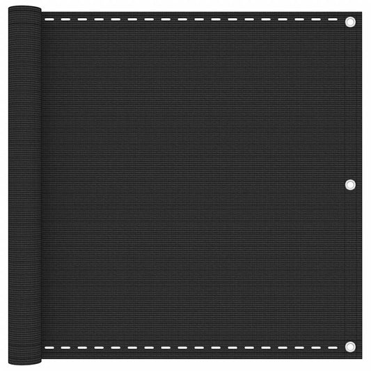 Balcony Screen HDPE 90x600 cm Anthracite