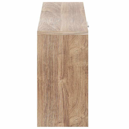 Shoe Storage Bench Oak 80x24x45 cm
