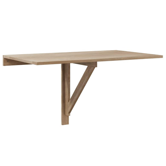 Folding Table | Oak | Engineered wood | Compact | Foldable