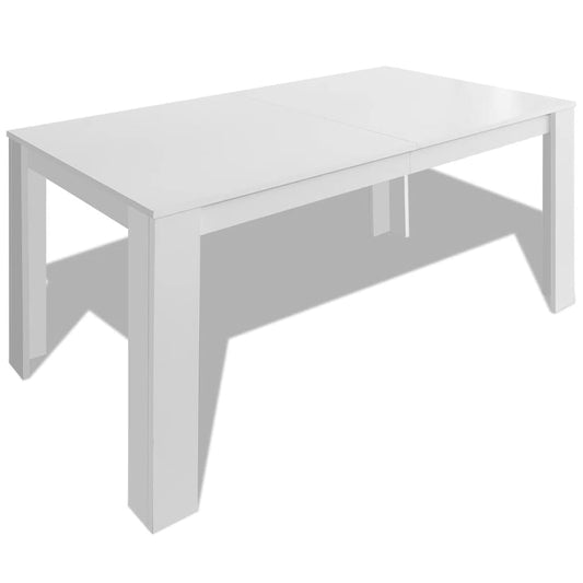 Kitchen Table | White | Engineered Wood | Medium | Durable | Dining Table