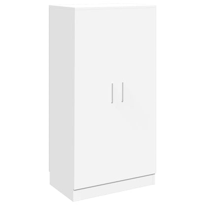 Shoe Cabinet 7 Shelves White