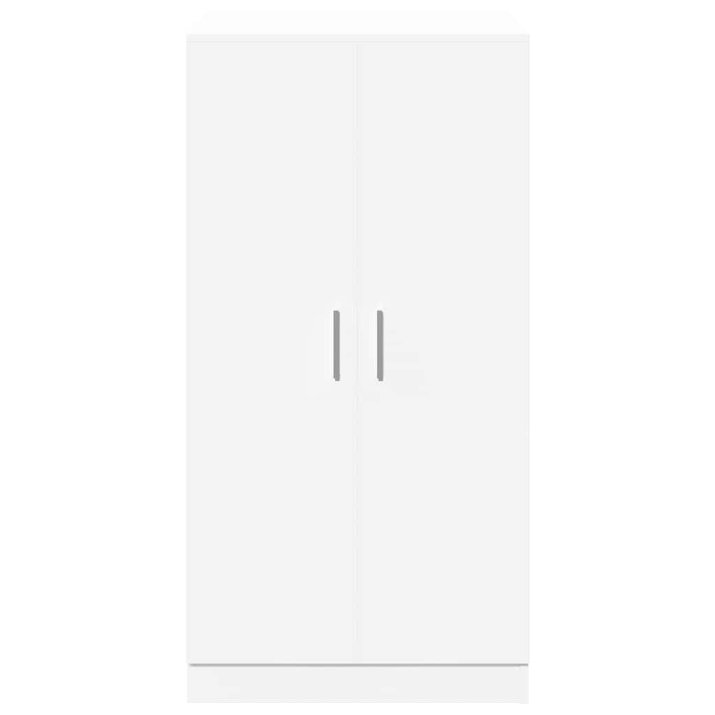 Shoe Cabinet 7 Shelves White