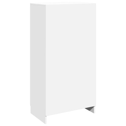 Shoe Cabinet 7 Shelves White