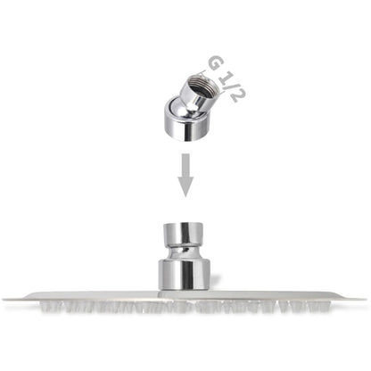 Rain Shower Head Stainless Steel 20 cm Round