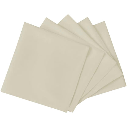 Dinner Napkins 10 pcs Cream 50x50 cm