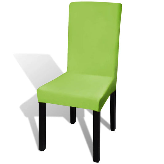 Chair Cover | Set of 4 | Apple Green | Polyester and Elastane