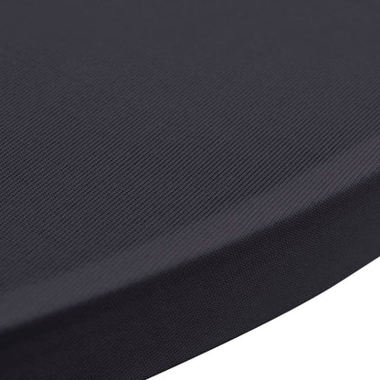 Stretch Table Cover 2 pcs 60 cm Anthracite