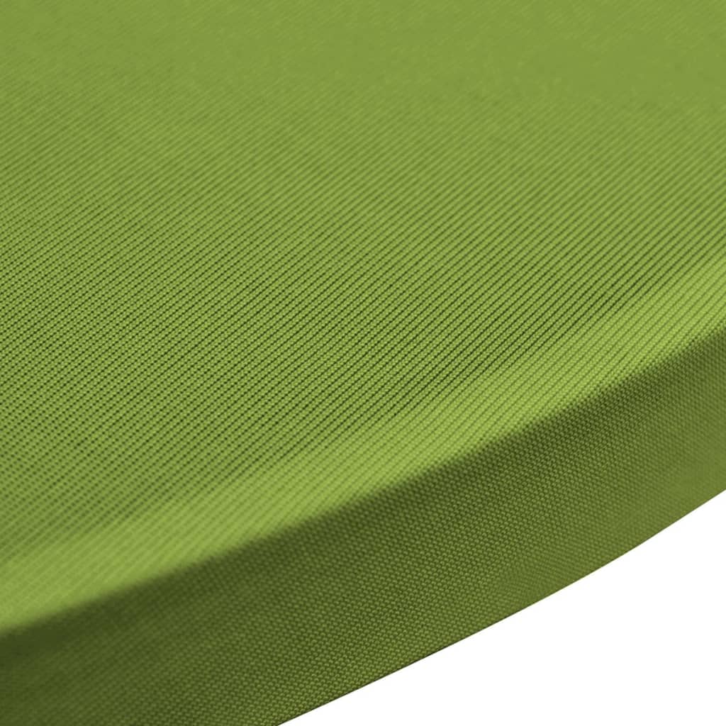 Stretch Table Cover 2 pcs 60 cm Green