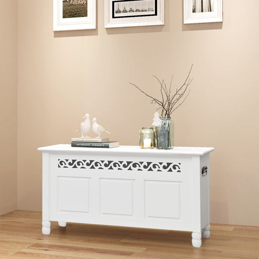 Storage Bench | White | MDF | Medium | Storage Bench | Rectangular