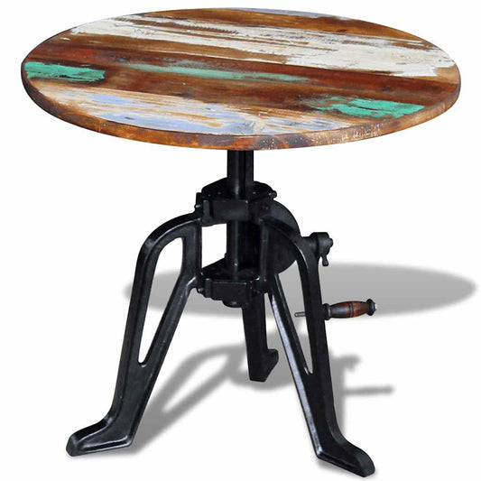 Side Table | Various shades of brown and black | Solid reclaimed wood