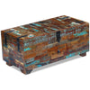 Coffee Table Box Chest Solid Reclaimed Wood 80x40x35 cm