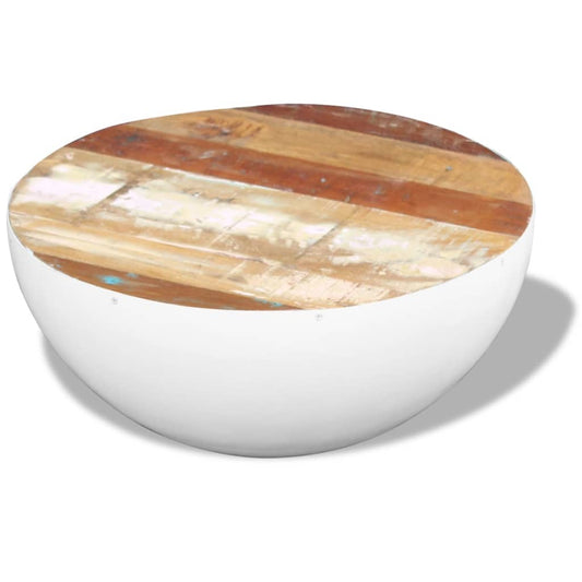 Coffee Table | Multicolour | Solid reclaimed wood, Steel | Medium