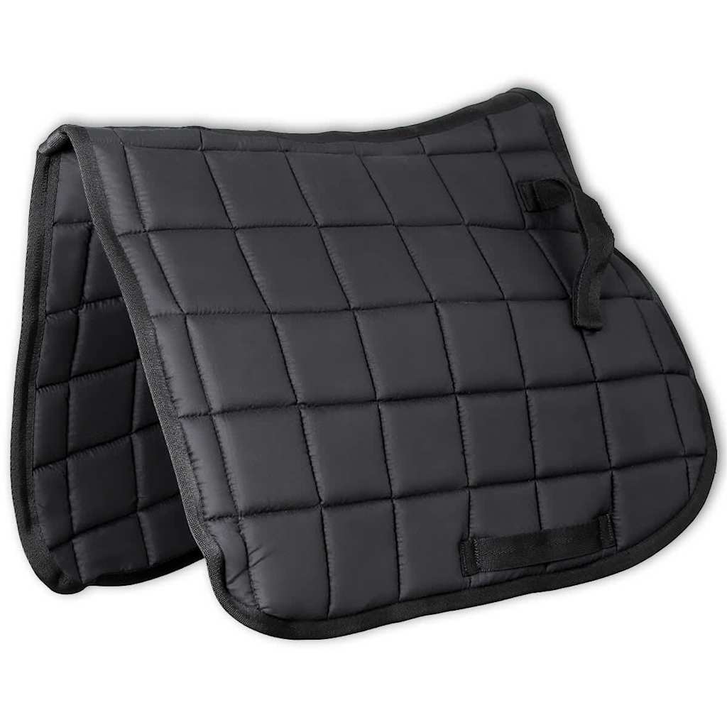 Saddle Set | Black | Plastic, Polyester | 10-inch seat | Durable