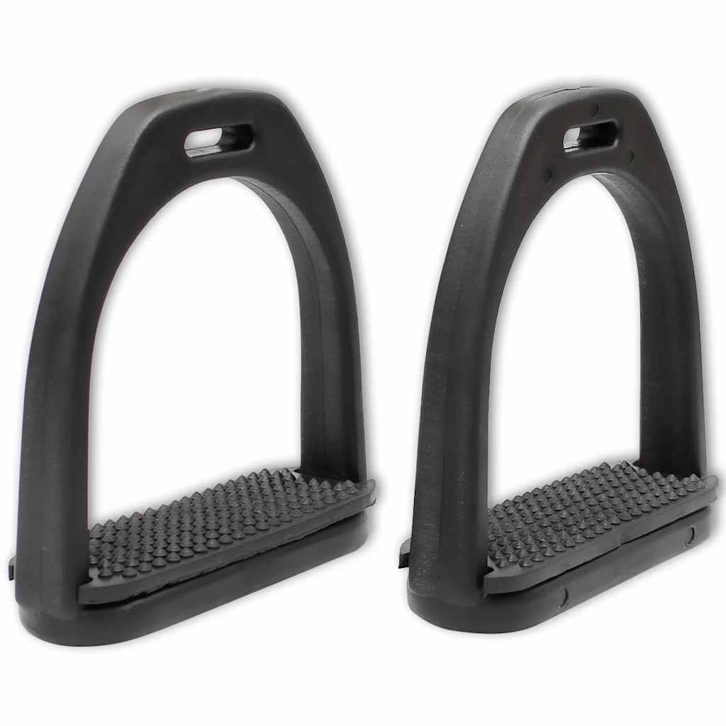 Saddle Set | Black | Plastic, Polyester | 10-inch seat | Durable