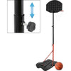 Adjustable Height Portable Basketball Set