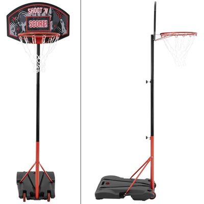 Adjustable Height Portable Basketball Set