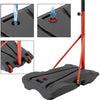Adjustable Height Portable Basketball Set
