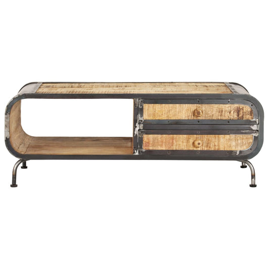 Coffee Table | Multicolour (Variations of wood and iron)