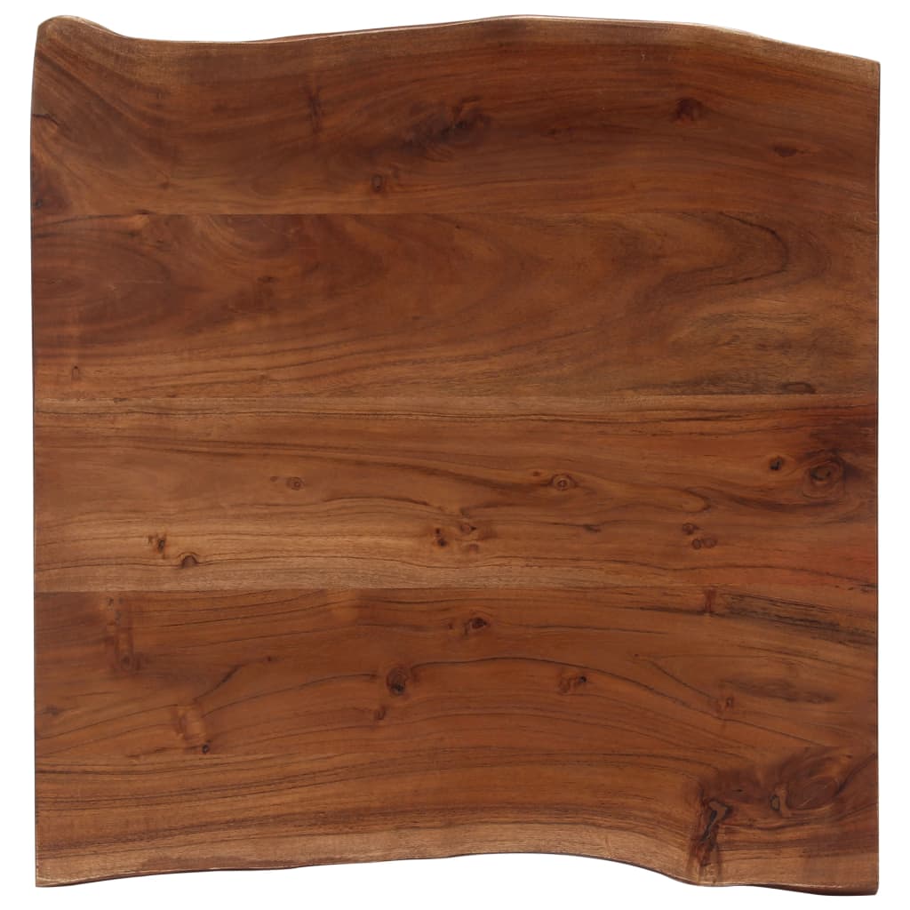vidaXL Coffee Table Brown and silver