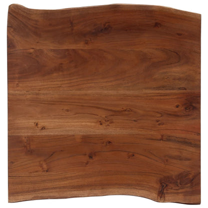 vidaXL Coffee Table Brown and silver