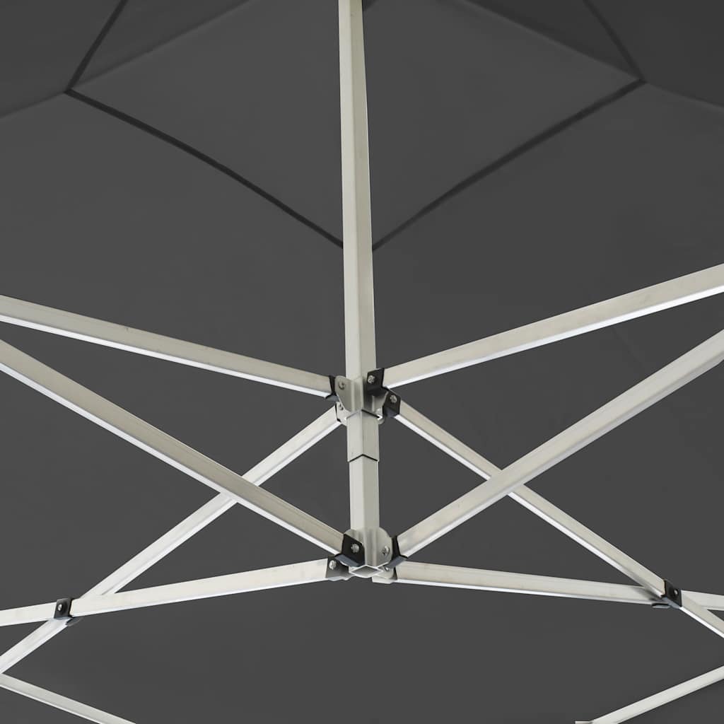 Party Tent | Anthracite | Aluminium alloy | 3m x 3m | Collapsible