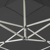 Professional Folding Party Tent with Walls Aluminum 9.8'x9.8' Anthracite