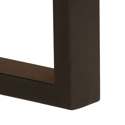 247400 vidaXL Desk with 2 Drawers 110x50x77 cm Solid Mango Wood