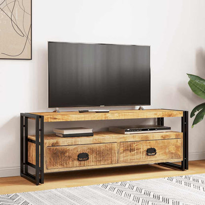 TV Cabinet 120x35x45 cm Solid Mango Wood