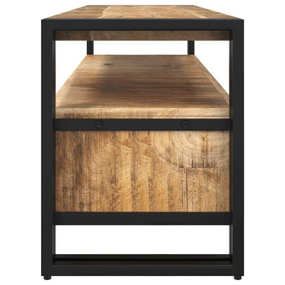 TV Cabinet 120x35x45 cm Solid Mango Wood