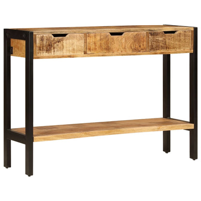 vidaXL Sideboard Brown Solid mango wood, powder-coated steel Medium