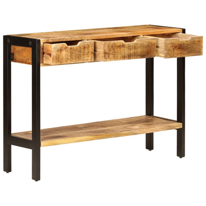 vidaXL Sideboard Brown Solid mango wood, powder-coated steel Medium