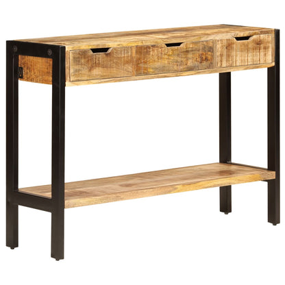 vidaXL Sideboard Brown Solid mango wood, powder-coated steel Medium