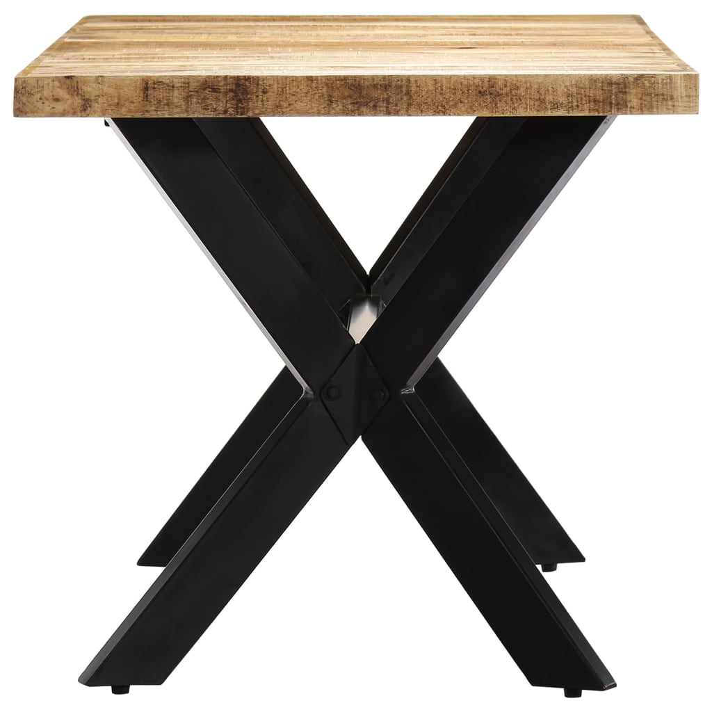 Dining Table Natural Wooden Solid rough mango wood