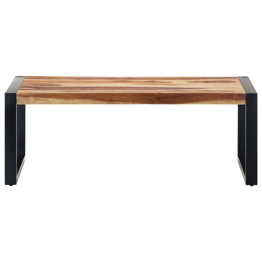 Coffee Table 43.3"x23.6"x15.7" Solid Acacia Wood