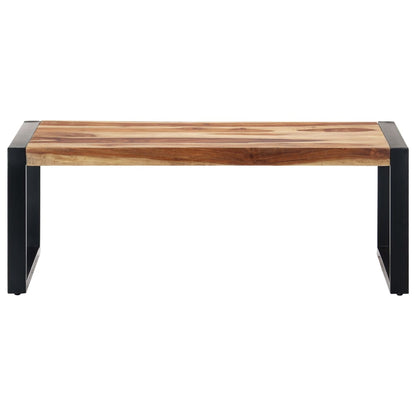 Coffee Table 43.3"x23.6"x15.7" Solid Acacia Wood