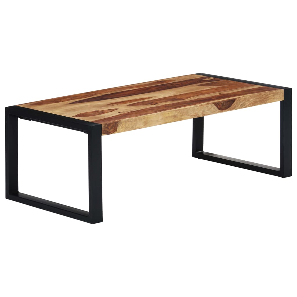 Coffee Table 43.3"x23.6"x15.7" Solid Acacia Wood