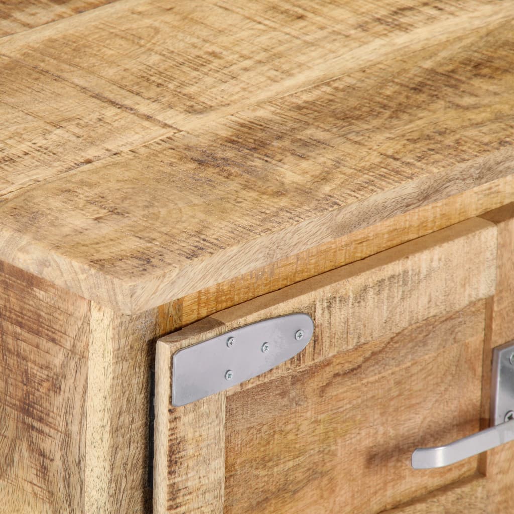 vidaXL Coffee Table Natural Mango Wood Solid Mango Wood Compact
