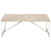 Coffee Table 110x110x36 cm Solid Mango Wood