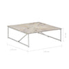 Coffee Table 110x110x36 cm Solid Mango Wood