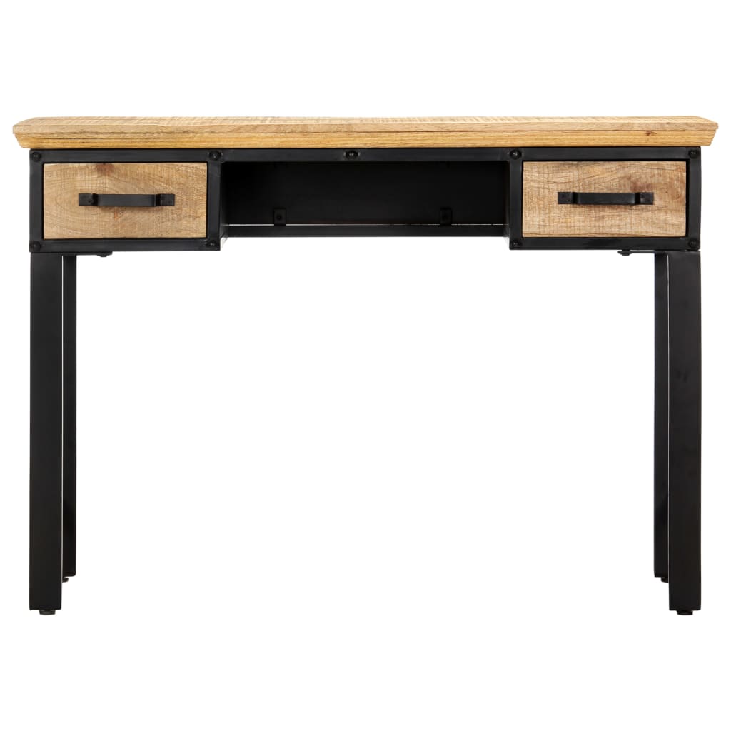 Writing Table 43.3"x19.6"x29.9" Solid Mango Wood
